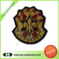 Embroidery Badge, Brand Name : Top-Customized