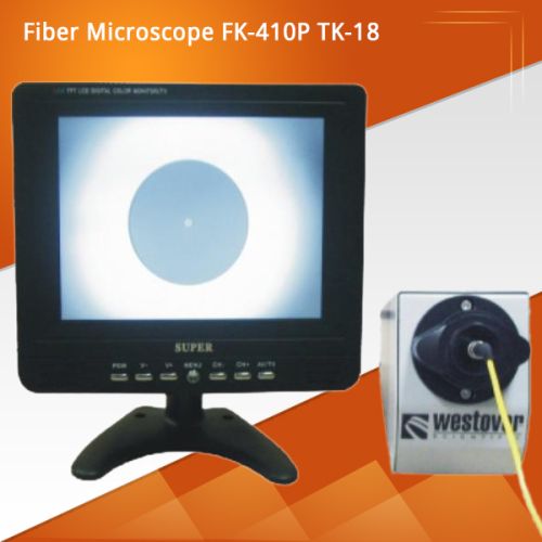 Fiber Microscope Fiber Optic Inspection Scope Fk-410p (400x)