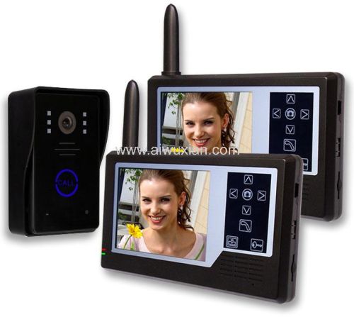Automatic Camera Function 3.5 Inch Wireless Video Door Phone Intercom System
