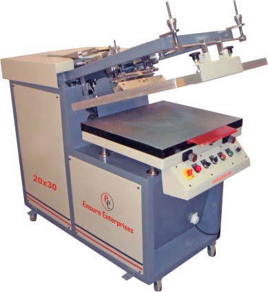 Semi Auto Screen Printing Press, For Industrial
