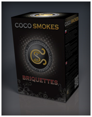 Briquettes, Brand Name : Coco Smokes