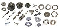 Metal Polished Gear Parts, For Industrial, Color : Metallic