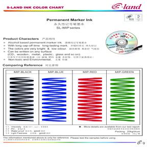 Permanent Marker Ink