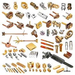 Brass Earthing Accessories, For Electrical Use, Certification : ISI Certified