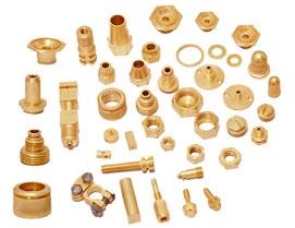 Polished Brass Precision Turned Parts, For Industrial Use, Size : Standard