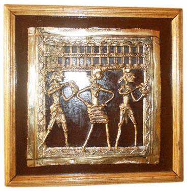 Brass Metal Frame 8/8 Inch