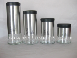 Oreal Glass Jars, Packaging Type : metal color