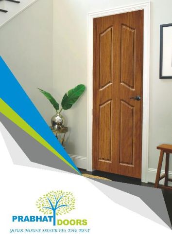 DESIGN Plywood Wood Grain Membrane Door, For Home