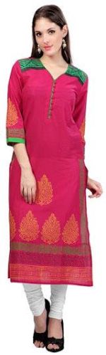 Long Cotton Kurtis