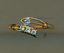 Aanjanadeals Silver Non Polished Diamond Rings, Color : Grey