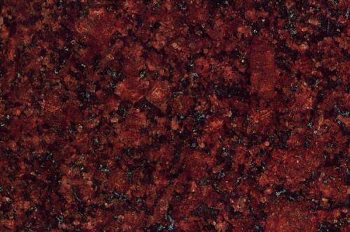 Polished Ruby Red Granite Stone, Shape : Rectangular