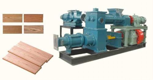 Split Wooden Clay Tile Machine