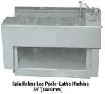 SPINDLE LESS VENEER LOG PEELING LATHE MACHINE