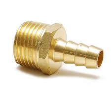 Brass Hose Nipples, Connection : Male