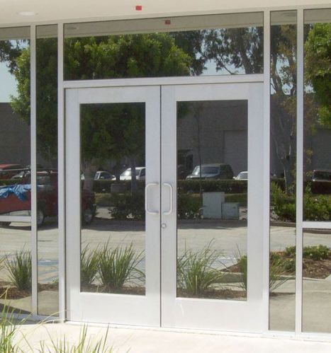 Aluminum Aluminium Doors, For Building, Hotel, Office, Feature : Durable