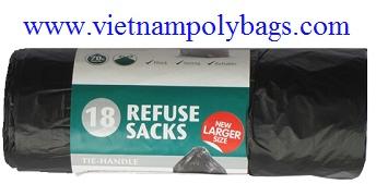 Garbage bag, Packaging Type : black