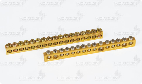 Brass Earth Bars, Brass Neutral Bars