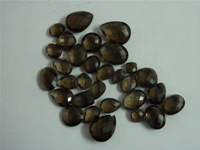 Whiskey Quartz Briolette