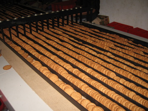 Biscuit Packing Table