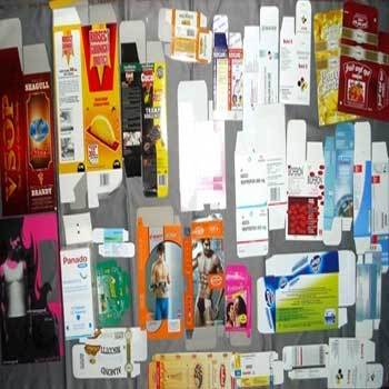 Printed Paper Pharmaceutical Box