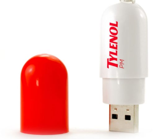 Metal Tylenol Pen Drive