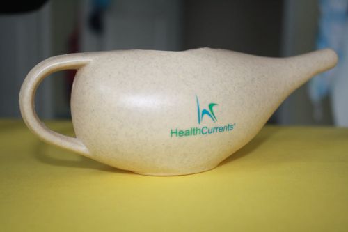 Plastic Neti Pot (Without Salt Sachets), Brand Name : HealthCurrents