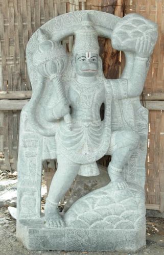 Stone Hanuman Statue