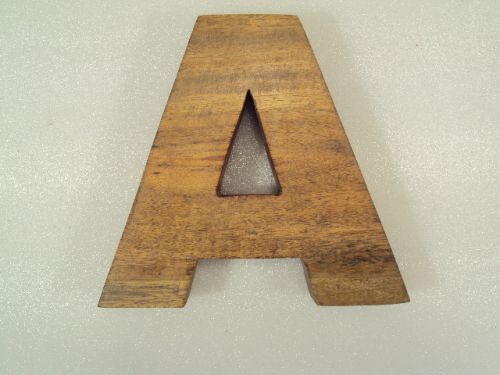 Wooden Alphabets