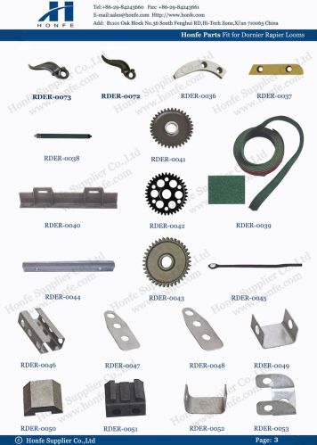 Rapier Loom Parts