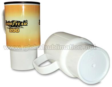 Sublimation Polymer Travel Mug φ8.2*H15.2cm