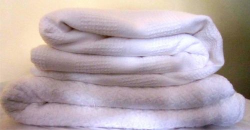 Cotton White Blanket