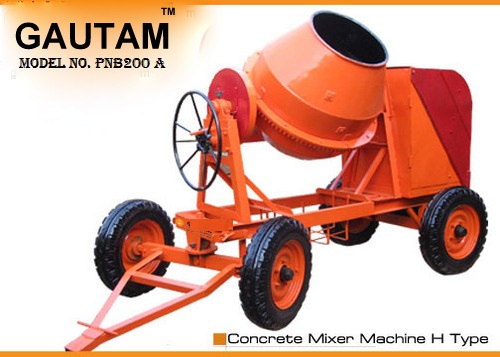 Gautam Brand Concrete Mixer Machine