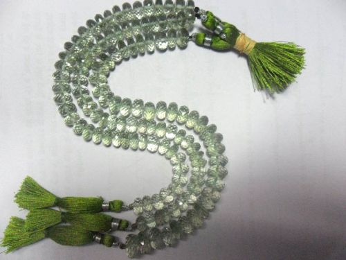 Green Amethyst Beads