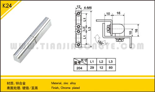 Zinc Alloy Door Hinge, Brand Name : tianjia