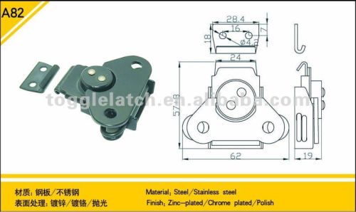 Butterfly Shape Hasp Lock