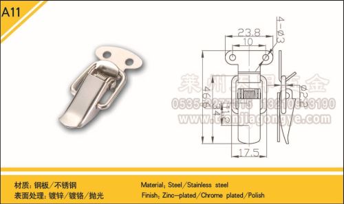 Small Spring Load Toggle Latch Lock, Brand Name : tianjia