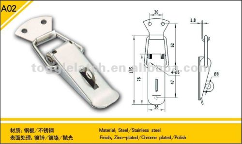 Spring Loaded Toggle Latch, Brand Name : tianjia