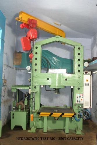 Hydrostatic Test Rig 250T Capacity