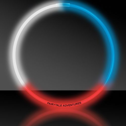 Light Up Necklace, Packaging Type : Red-White-Blue