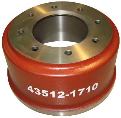 Brake drum, Brand Name : MAZ, BEZN, BPW, VOLVO, MAN, SCANIA