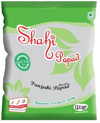 Lijjat Punjabi Masala Papad, Certification : Fssai