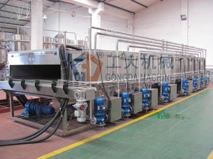 Tunnel Pasteurizer, Brand Name : Gongda