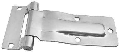 Stainless Steel 304 Carriage Side Door Hinge 181.5*58*3 mm