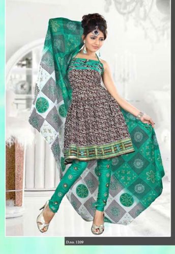 Pinntex Cotton Printed Dress Material