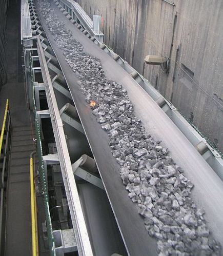 Metal Heat Resistant Conveyor Belt, For Moving Goods, Certification : CE Certified