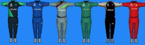 Cool Dry Function Polyester Coloured Cricket Uniform, Feature : Breathable, Never Fade, Plus Size, Quick Dry