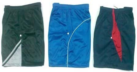 Checked Super Poly Shorts, Technics : Knitted, Woven