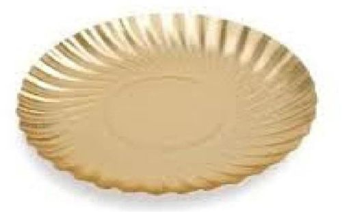 Golden Paper Plates