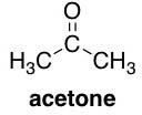 Acetone, Classification : Ketone