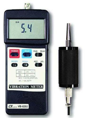 Aluminium Digital Vibration Meter, For Industrial, Laboratory, Voltage : 110V